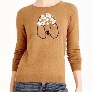 J. Crew Poodle Sweater Size Medium